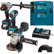 COMBO 3 DDF486 DTD153 DGA504 2x5Ah Makita DLX3155T