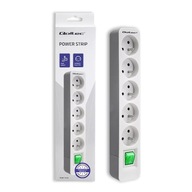 Qoltec Power strip | 5 zásuviek | 1,8 m