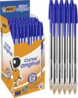 Bic Cristal guľôčkové pero 1mm modré x 60 ks