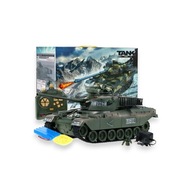 Diaľkovo ovládaný tank M-60 Zelený 1:18 natáčacie LED svetlá