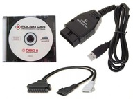 Program Polish VAG Interface KKL OBD2 USB + OBD1