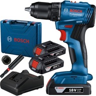 Vŕtačka BOSCH GSR 185-Li 2x2,0Ah kufor