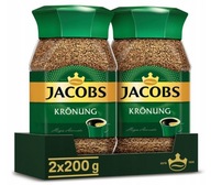 Jacobs Kronung instantná káva 2x200 g