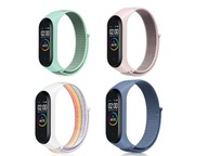 SET 4ks XIAOMI MI BAND 3 4 5 6 NYLON