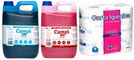 CAMPI BLUE TURISTICKÁ TOALETNÁ TEKUTÉ 2x5L + PAPIER