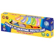 FARBY PLAGÁTU 12 FARIEB PASTEL ASTRA 20ML FARBY