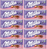 Milka Jahodová čokoláda 100g x10