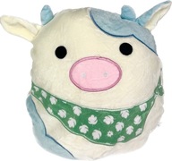 PLYŠOVÁ HRAČKA SQUISHMALLOWS MASKOT KRAVKA KRAVKA BELANA 19 CM