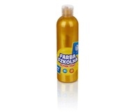 Farba na školský plagát 250 ml, metalická zlatá