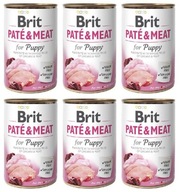 Brit Pate&Meat Puppy 6x400g