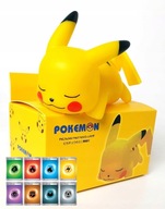 LED NOČNÁ LAMPA PIKACHU POKEMON + SADA 8 ORIGINÁLNYCH ENERGETICKÝCH KARIET POKEMONA