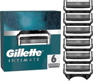 Gillette Intimate 6balenie holiacich kaziet