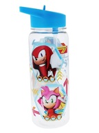 Hedgehog SONIC nevylievacia fľaša so slamkou, 600 ml