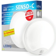 LED stropné svietidlo so senzorom. PIR 10W 230V 1200lm SENSO