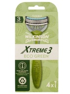 Wilkinson, Xtreme3 ​​​​Eco green, Machines, 4 kusy