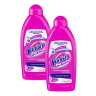 VANISH šampón na umývanie v práčke na veľké plochy kobercov 500 ml x 2