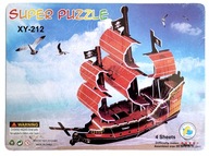 SUPER 3D PENOVÁ PENA SUPER PUZZLE PLACHTENIE