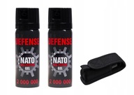 Nato Defense paprikový sprej gél 50 ml 2 ks POUZDRO