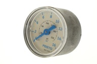 Festo PAGN-40-16-G14 manometer 40 mm 1/4 0-16 BAR