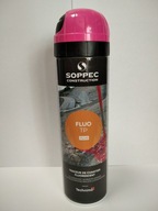 Soppec FLUO geodetická značkovacia farba 500ml. RUŽOVÁ