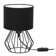 Stolná nočná lampa LOFT mini LAMPSHADE, čierna