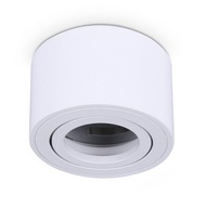 Prisadené štíhle LED trubicové svietidlo, 5 cm, biele, pohyblivé