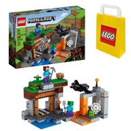 LEGO MINECRAFT 21166 DETSKÝ SET + TAŠKA OPUSTENA BAŇA