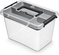 Nádoba organizéra, plastový box, kryt, 6,5 l