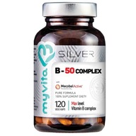 MYVITA SILVER ČISTÝ VITAMÍN B-50 KOMPLEX MAX 120 k