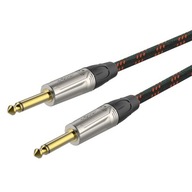 Prístrojový kábel Jack 6,3mm - Jack 6,3mm 5m