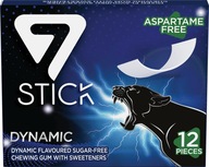 Energetická žuvačka 7 STICK DYNAMIC 14,5 g x 24 ks.