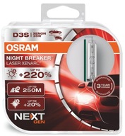 OSRAM D3S 12/24V XENARC NIGHT BREAKER LASER +220%