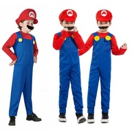 KOSTÝM SUPER MARIO 8L 120-130CM L