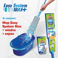 Súprava Mop Easy System Max + prídavná zásoba + vedro