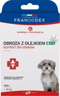 FRANCODEX Obojok s CBD olejom 60 cm pre psov veľ