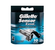 Vložka Gillette Sensor Excel Razor 10 ks