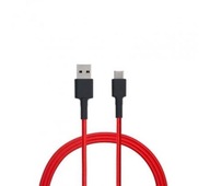 Xiaomi 27W Mi USB kábel - USB Type C Pletený kábel 1 meter Červený