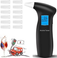 Alkohol tester Sensitive LCD alkohol tester s 12 náustkami