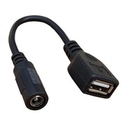 ADAPTÉR NAPÁJACÍ ADAPTÉR DC ZÁSUVKA 2,1/5,5 mm - USB A KONEKTOR