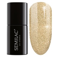 SEMILAC Hybridný lak 037 Gold Disco 7 ml