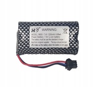 Nabíjateľná batéria 7,4 V 1200 mAh Li-Ion 3 pin pre RC vozidlá