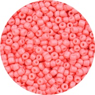 Korálky malé SEEDS Soutache CORAL 2mm 20g