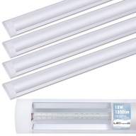 4x LED SVIETIDLÁ 18W 60cm VÝKONNÁ ŽIAROVKA pre garážovú dielňu