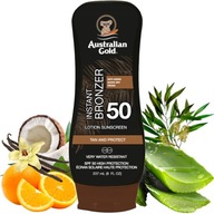 AUSTRALIAN GOLD OCHRANNÝ SLNEČNÝ BALM SPF 50 s bronzerom