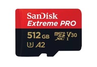 Karta SanDisk Extreme Pro microSDXC 512 GB 200/140