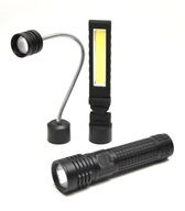 MULTIFUNKČNÁ COB XPE LED BATERKA USB T6 6W PUZDRO