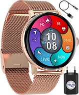 SMARTWATCH DÁMSKE HODINKY VOLANIA SMS FB MENU PL + NABÍJAČKA 1A VALENTÍN