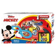 Carrera FIRST Súprava Mickey's Fun Race na batérie