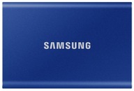 SAMSUNG T7 SSD DISK USB 3.2 1TB modrý