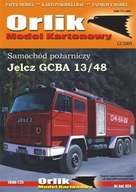 ORLIK 024. Hasičské auto Jelcz GCBA 13/48